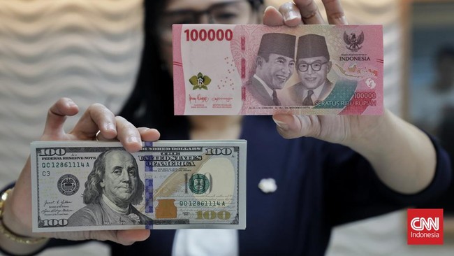 Rupiah Ditutup Melemah ke Rp17.706 per Dolar AS Selasa Sore
